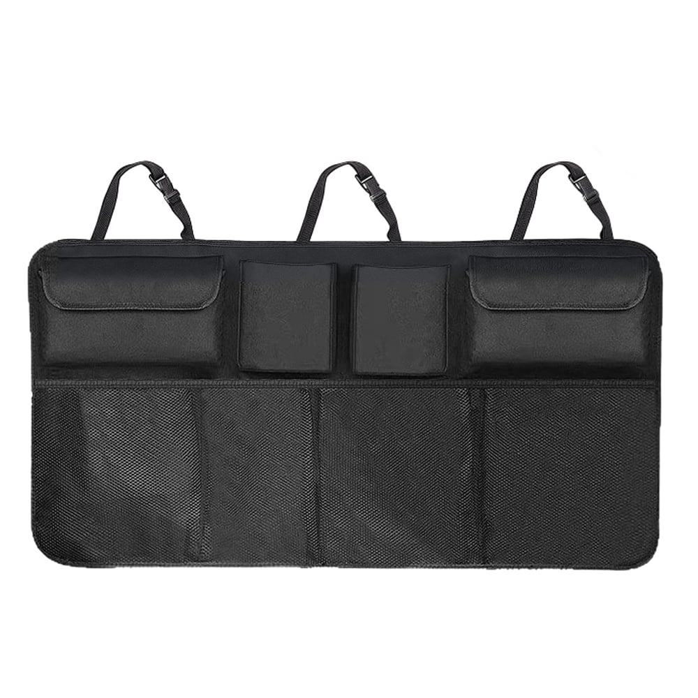 Car Trunk Organizer – Hanging Storage with 8 Pockets for SUVs & Trucks