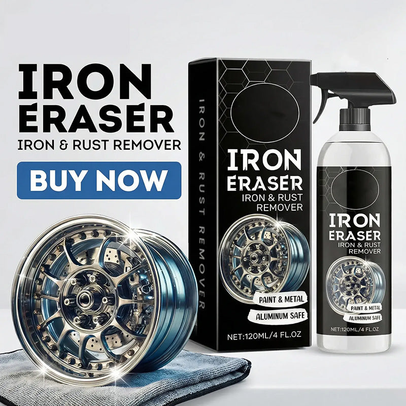 Advanced Iron Remover Spray for Rust-Free Showroom Wheels
