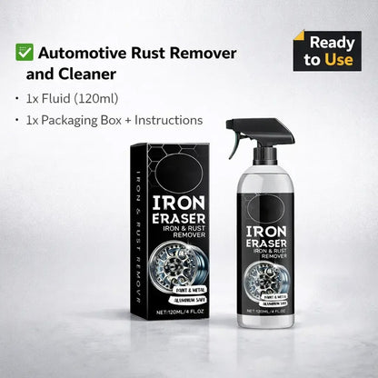 Advanced Iron Remover Spray for Rust-Free Showroom Wheels
