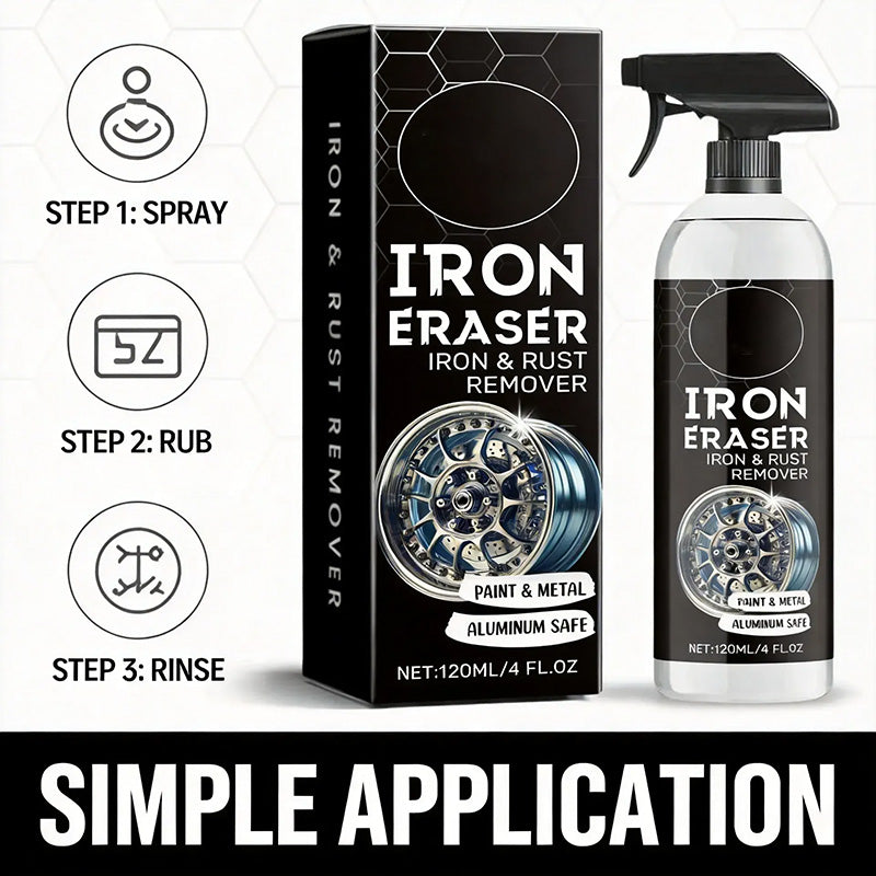 Advanced Iron Remover Spray for Rust-Free Showroom Wheels
