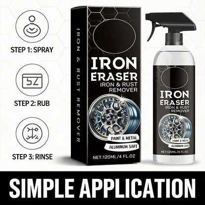 Advanced Iron Remover Spray for Rust-Free Showroom Wheels