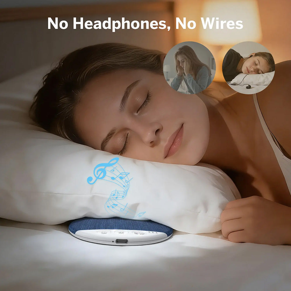 Under Pillow Sleep Speaker with White Noise