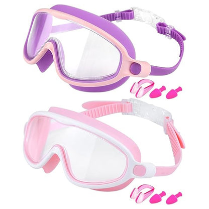 Swim Goggles-Wide View Anti-Fog & UV