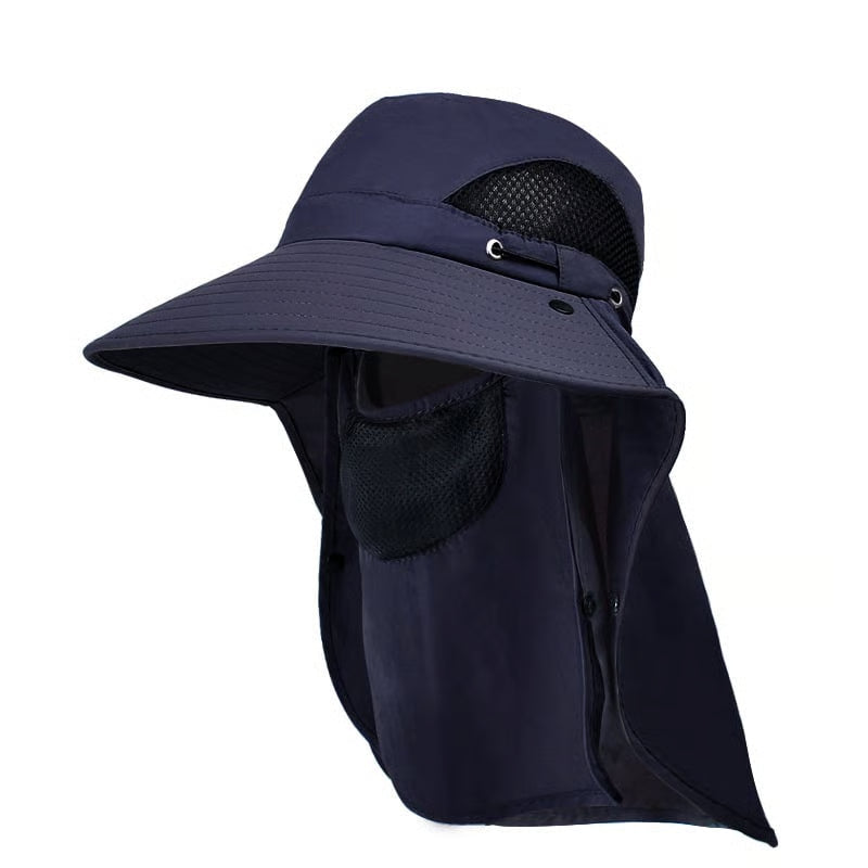 Wide Brim Sun Hat, Men's Safari Hat,  360° Sun Protection, UPF50+