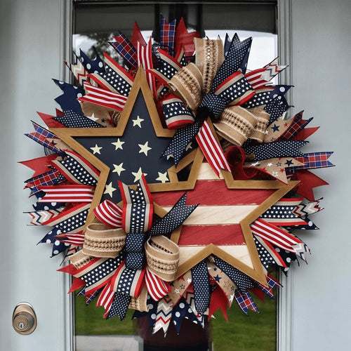Sentinels of Honor: 250th Anniversary Hand-Tied Wreath