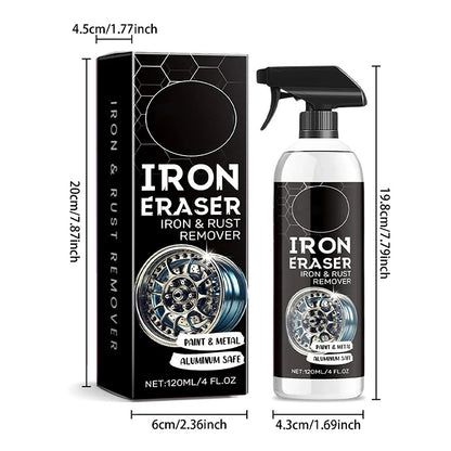 Advanced Iron Remover Spray for Rust-Free Showroom Wheels