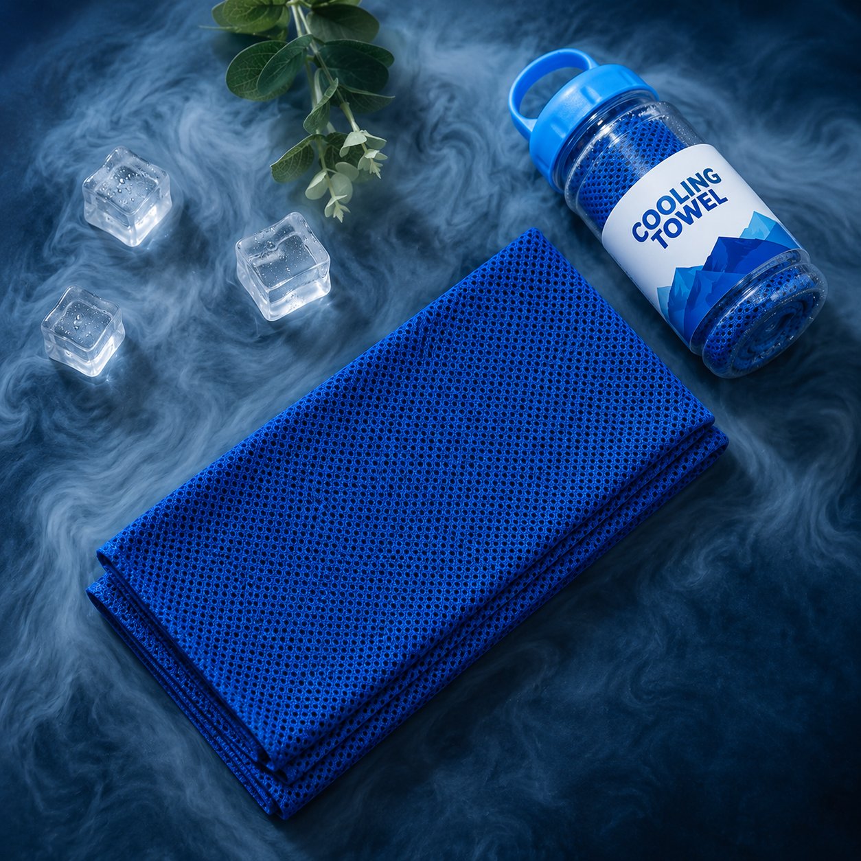 Cold Sweat Towel You Can Use Anywhere, Anytime! Reusable Soft Absorbent Cooling Portable