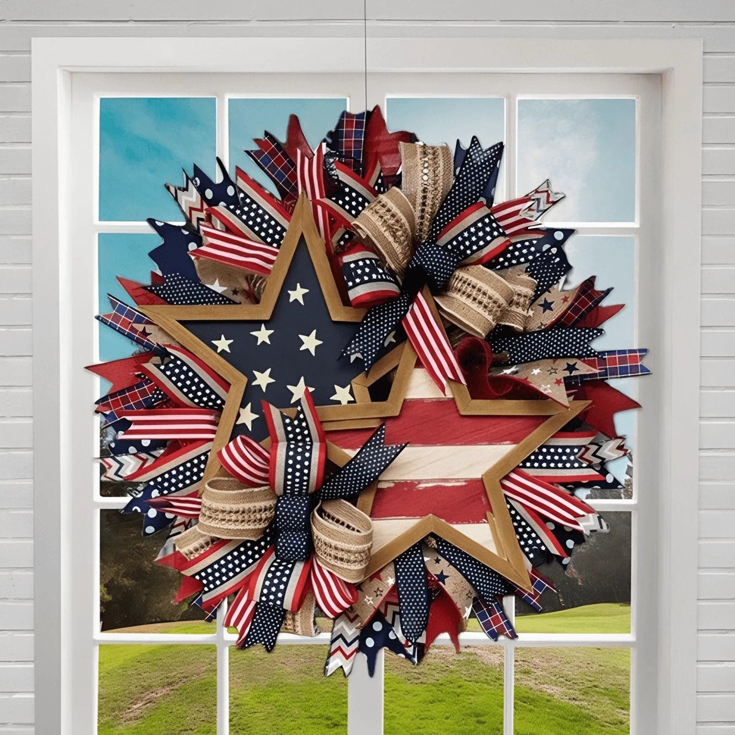 Sentinels of Honor: 250th Anniversary Hand-Tied Wreath