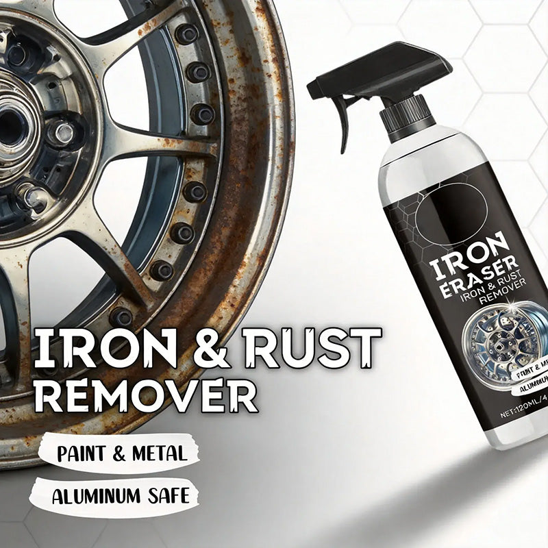 Advanced Iron Remover Spray for Rust-Free Showroom Wheels