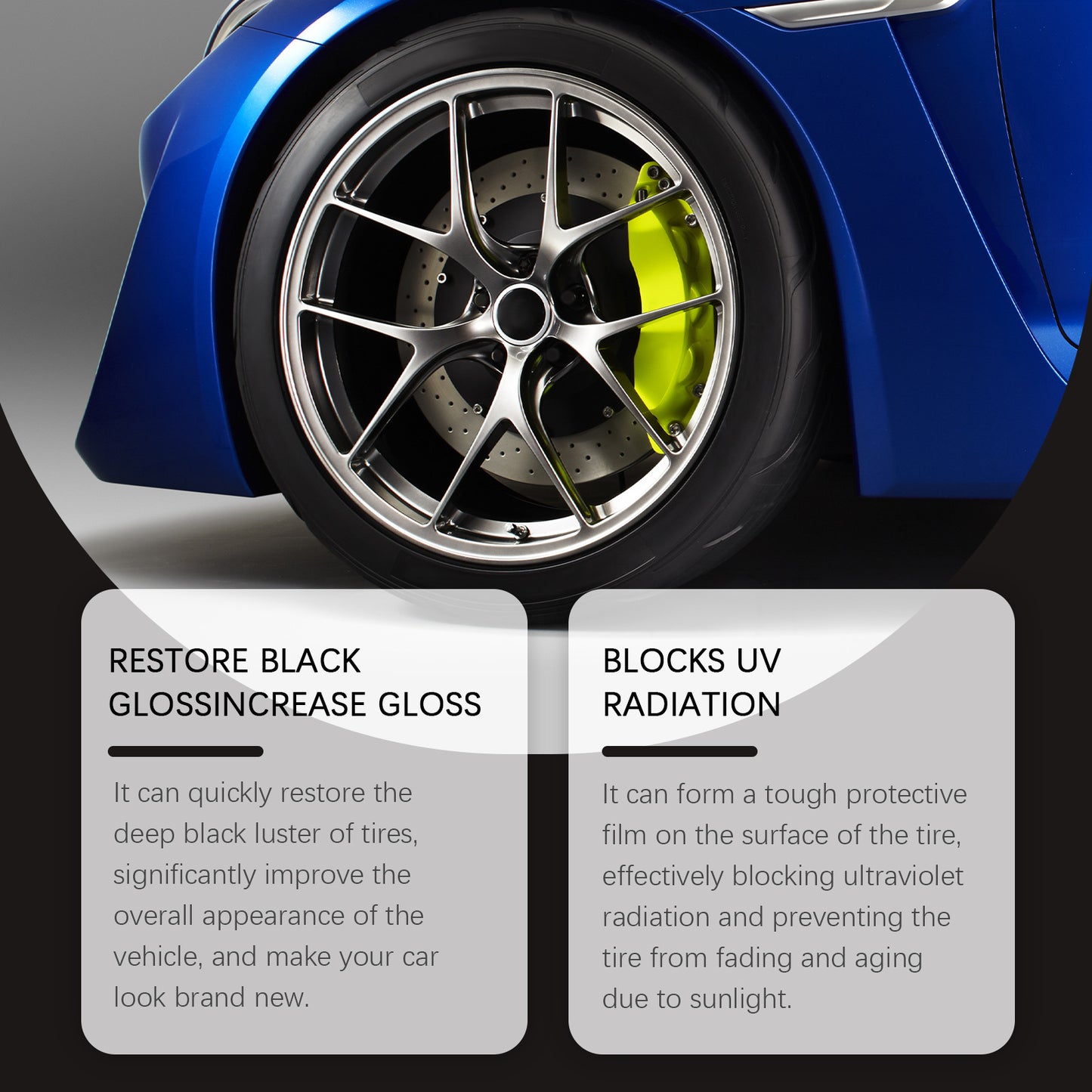 Powerful Wheel Cleaning Refurbish Wax