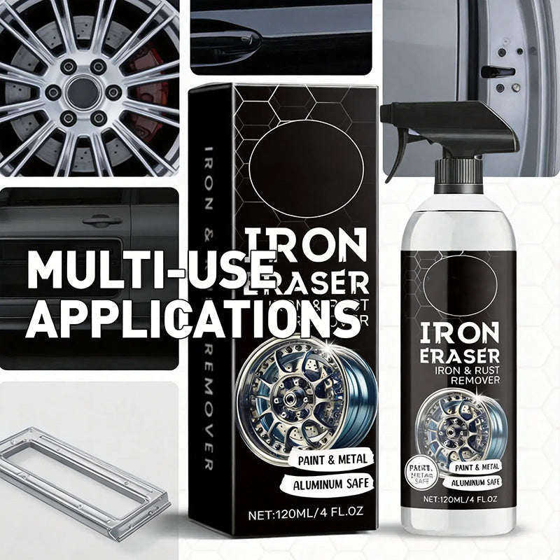 Advanced Iron Remover Spray for Rust-Free Showroom Wheels