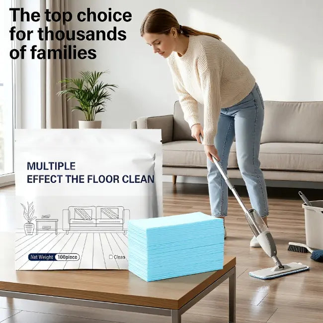 Multi-Surface Floor Cleaning Tablets for Fresh Shiny Floors