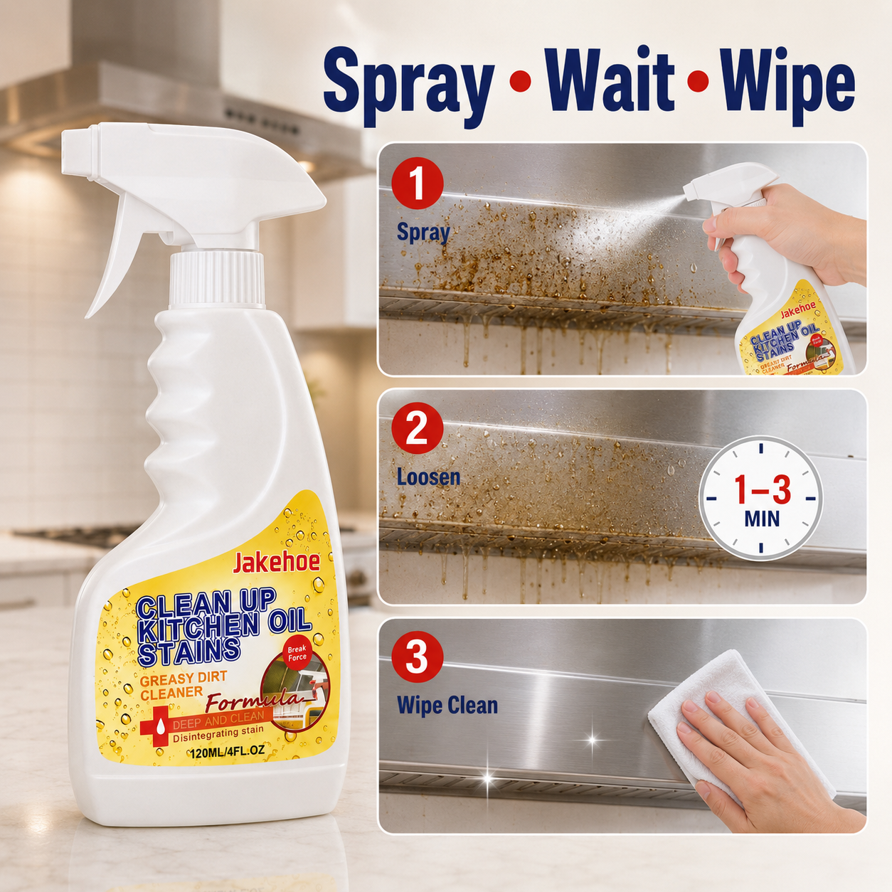 Heavy Duty Kitchen Degreaser Spray