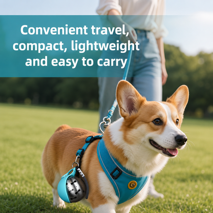 Foldable 304 Stainless Steel Dog Water Bottle Portable Pet Travel Drinking Cup
