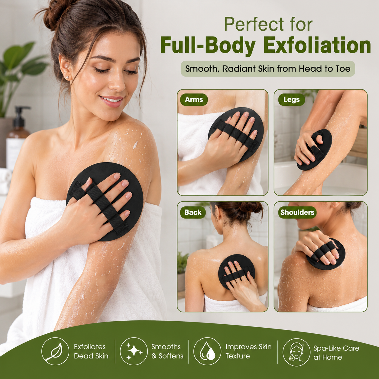 Exfoliating Gloves – Instantly Remove Dead Skin