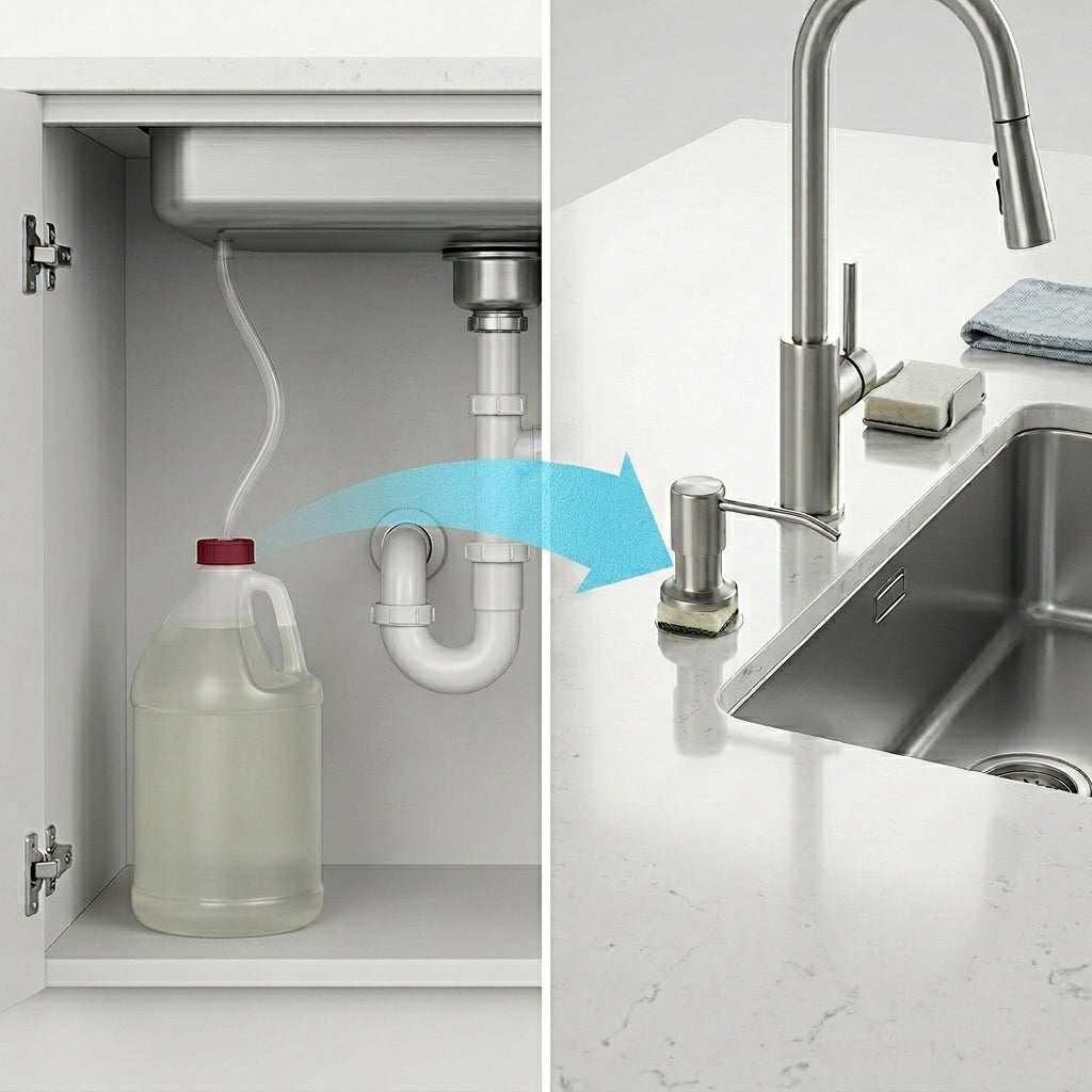 Kitchen Sink Soap Dispensers