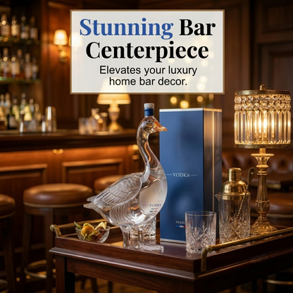 Vodka 3D Sculpted Goose Bottle