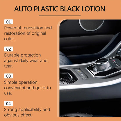 Automotive Plastic Restorer Shine & Color Revitalizer