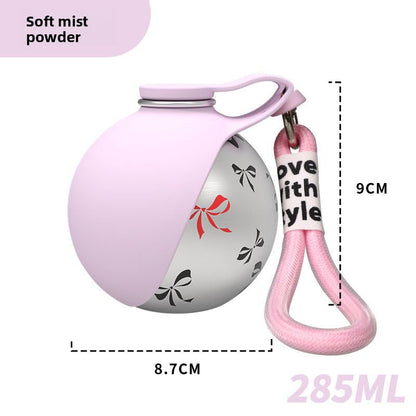 Foldable 304 Stainless Steel Dog Water Bottle Portable Pet Travel Drinking Cup