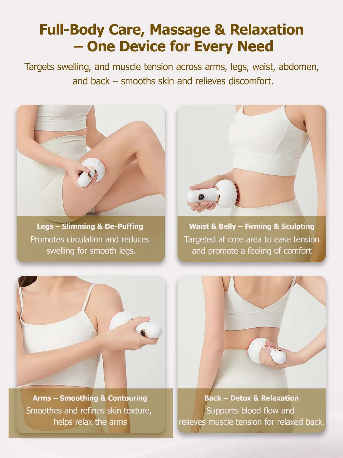 Professional Heated Portable Muscle Massager