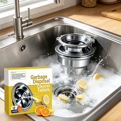🍋Lemon-Scented Garbage Disposal Cleaning Tablets