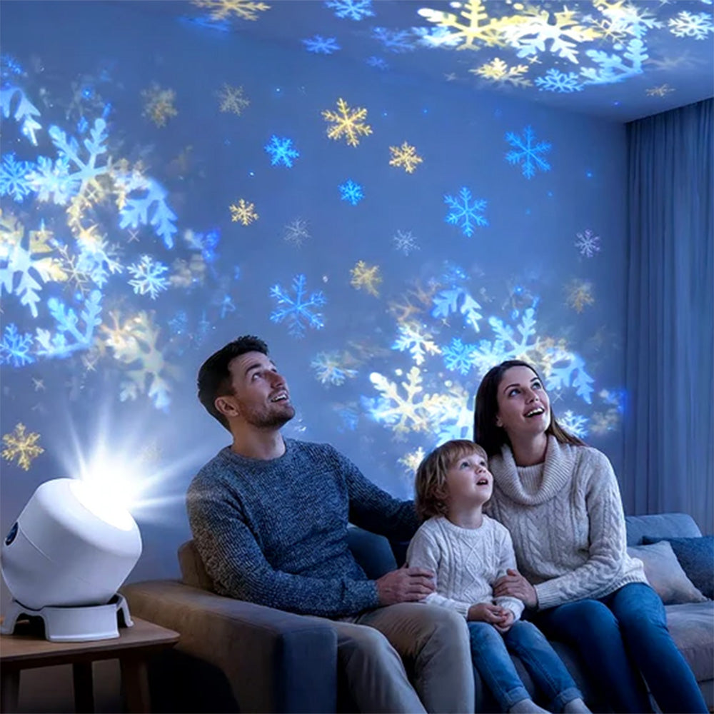 Dynamic Rotating LED Projector Light