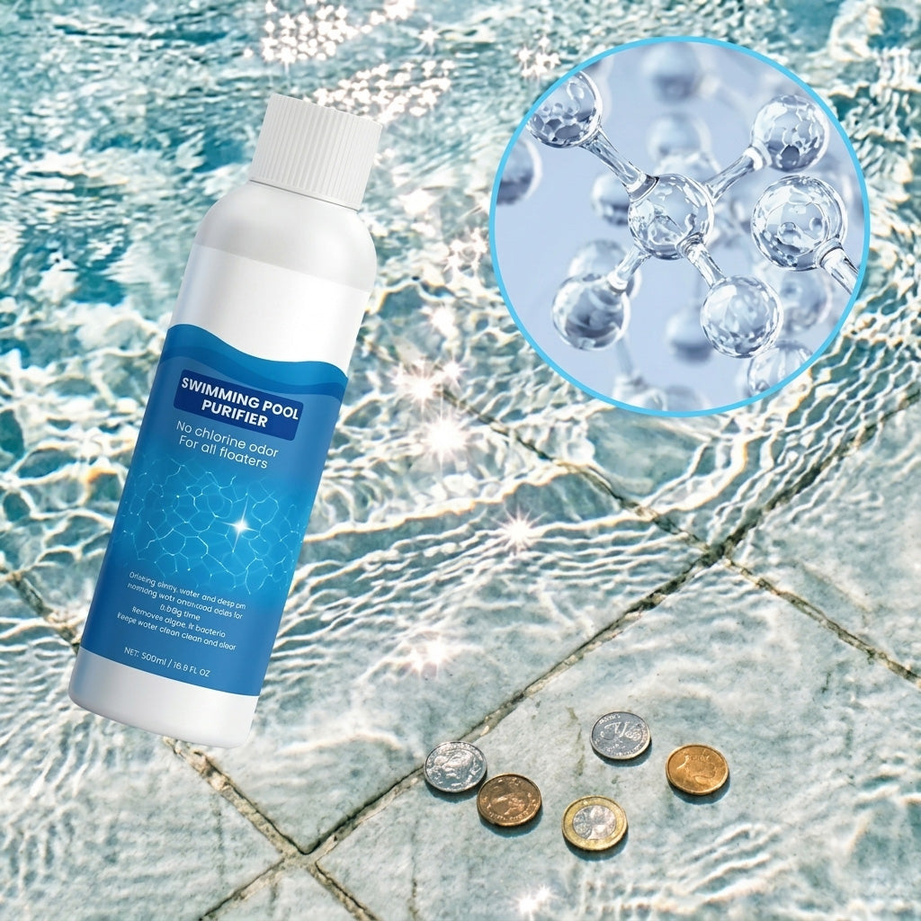 Pool Clarifier Liquid With Gentle Odor-Free Formula