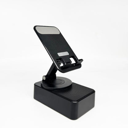 5-in-1 Wireless Bluetooth Phone Holder Speaker Stand Charger Rotating Portable