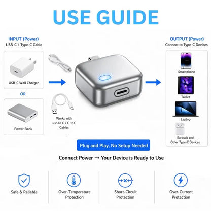 140W Auto Disconnect Charger