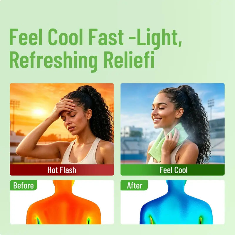 Cooling Towels & XL Menthol Cooling Wipes for Summer Heat, Sports, Travel & Outdoor Relief