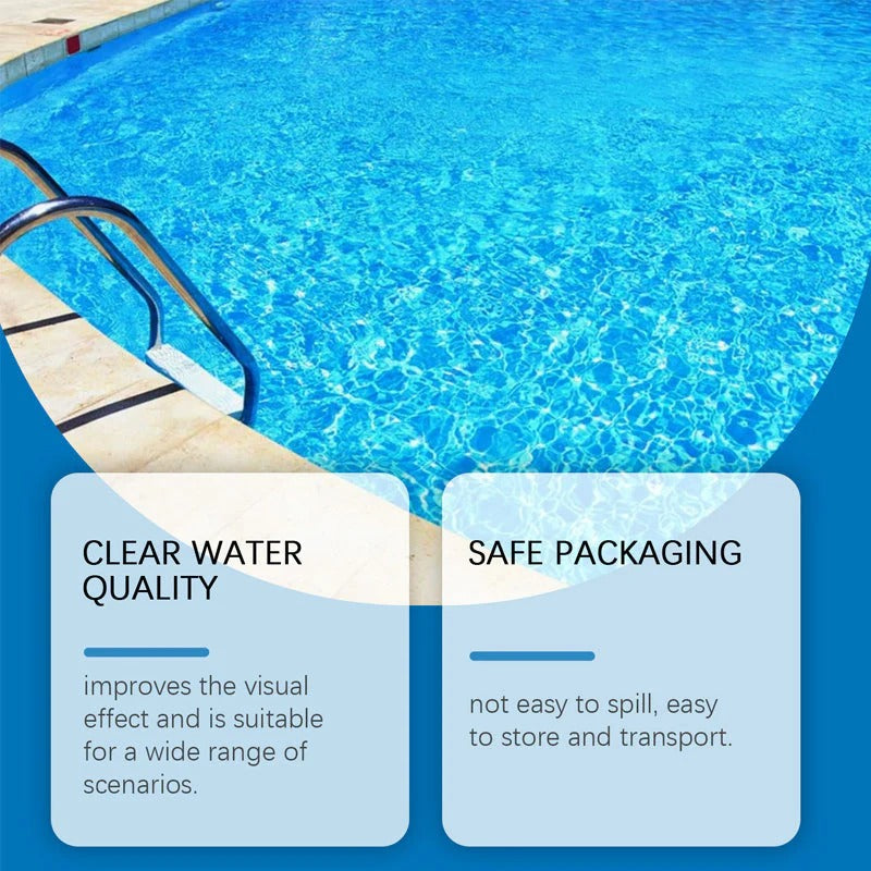 Pool Clarifier Liquid With Gentle Odor-Free Formula