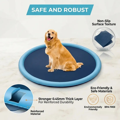 Dog Sprinkler Pad Cooling Summer Pet Toy