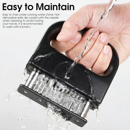 Meat Tenderizer Tool Heavy Duty 48 Stainless Steel Ultra Sharp Needle Blades