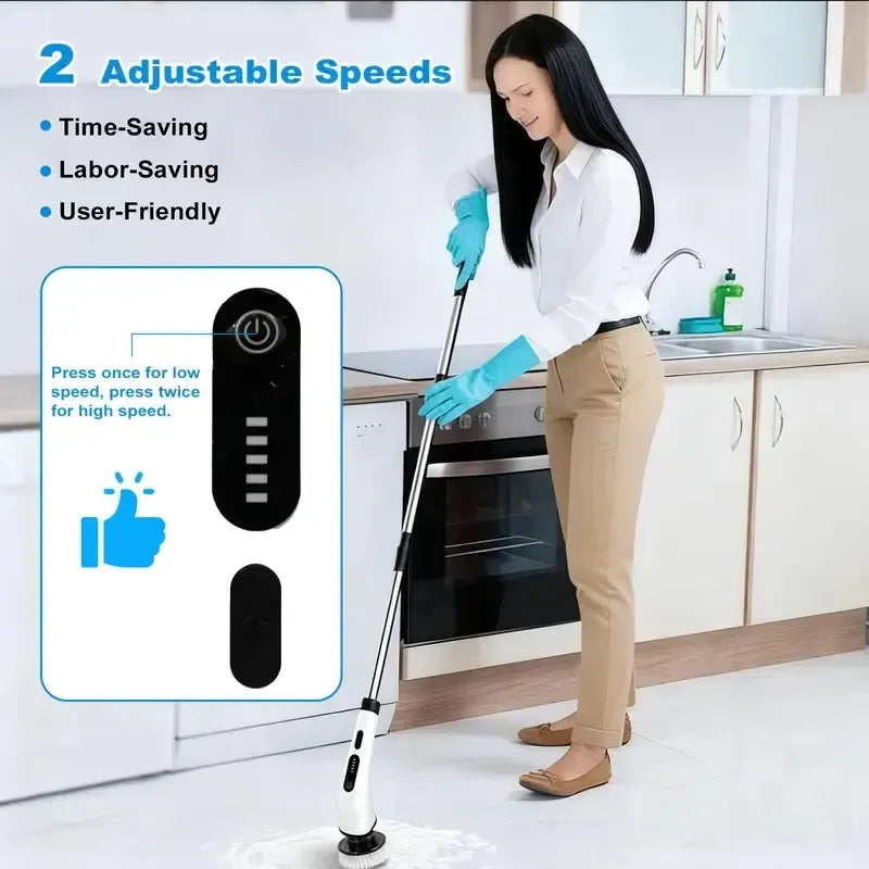 Electric Spin Scrubber