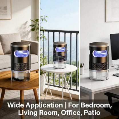 2026 Upgraded 3-in-1 Bug Zapper | Quiet Chemical-Free Mosquito Killer for Home