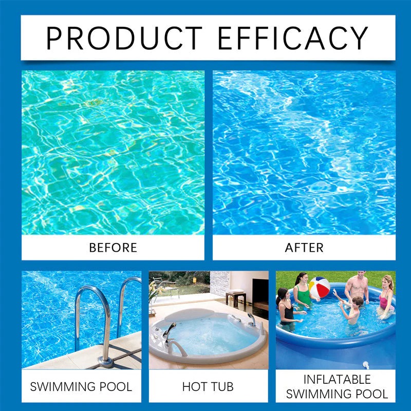 Pool Clarifier Liquid With Gentle Odor-Free Formula