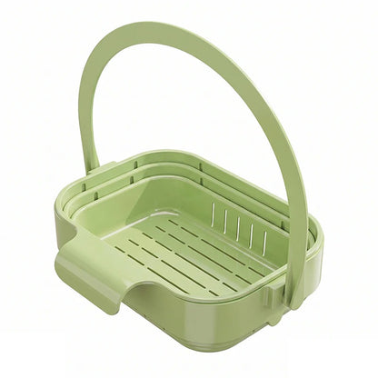 2-Pack Foldable Hanging Kitchen Sink Drain Baskets