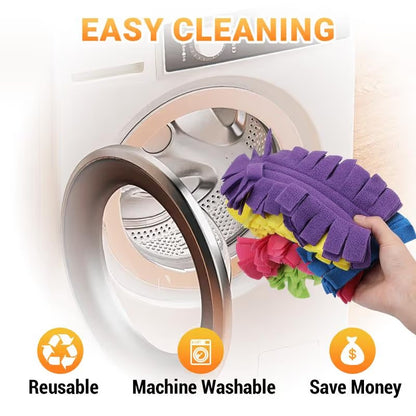 Reusable Chenille Microfiber Dust Duster for Hard-to-Reach Cleaning