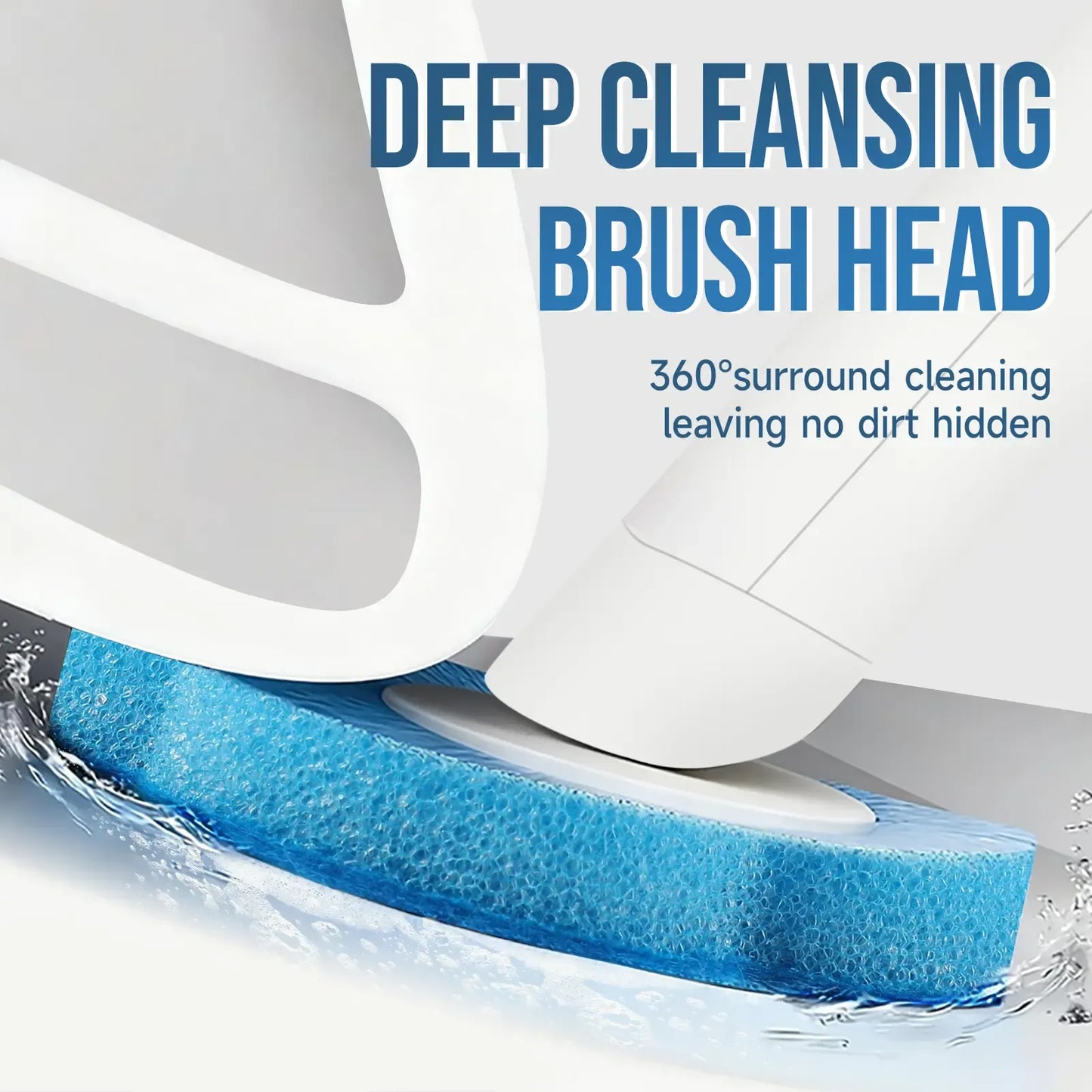 Disposable Toilet Brush and Holder Set