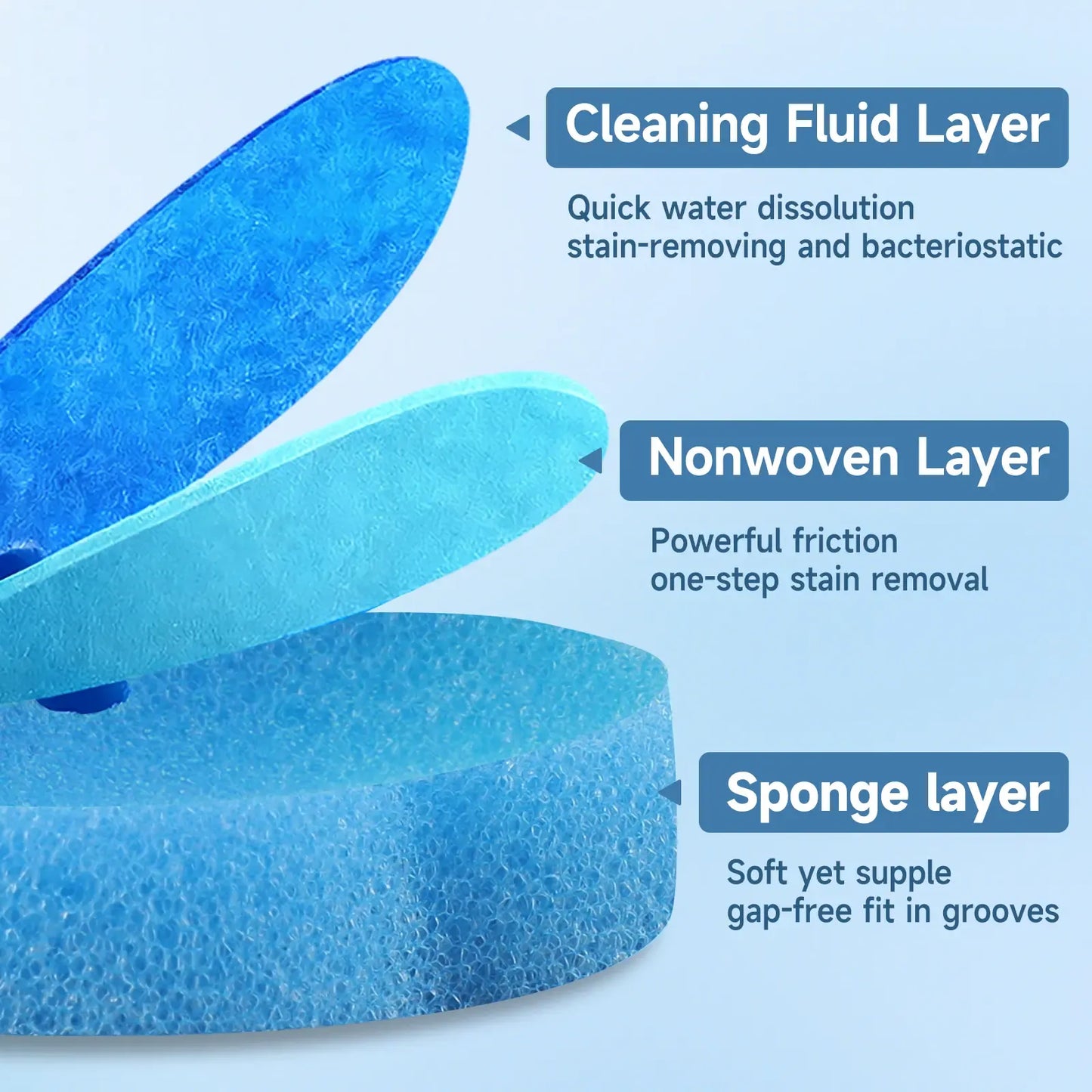 Disposable Toilet Brush and Holder Set