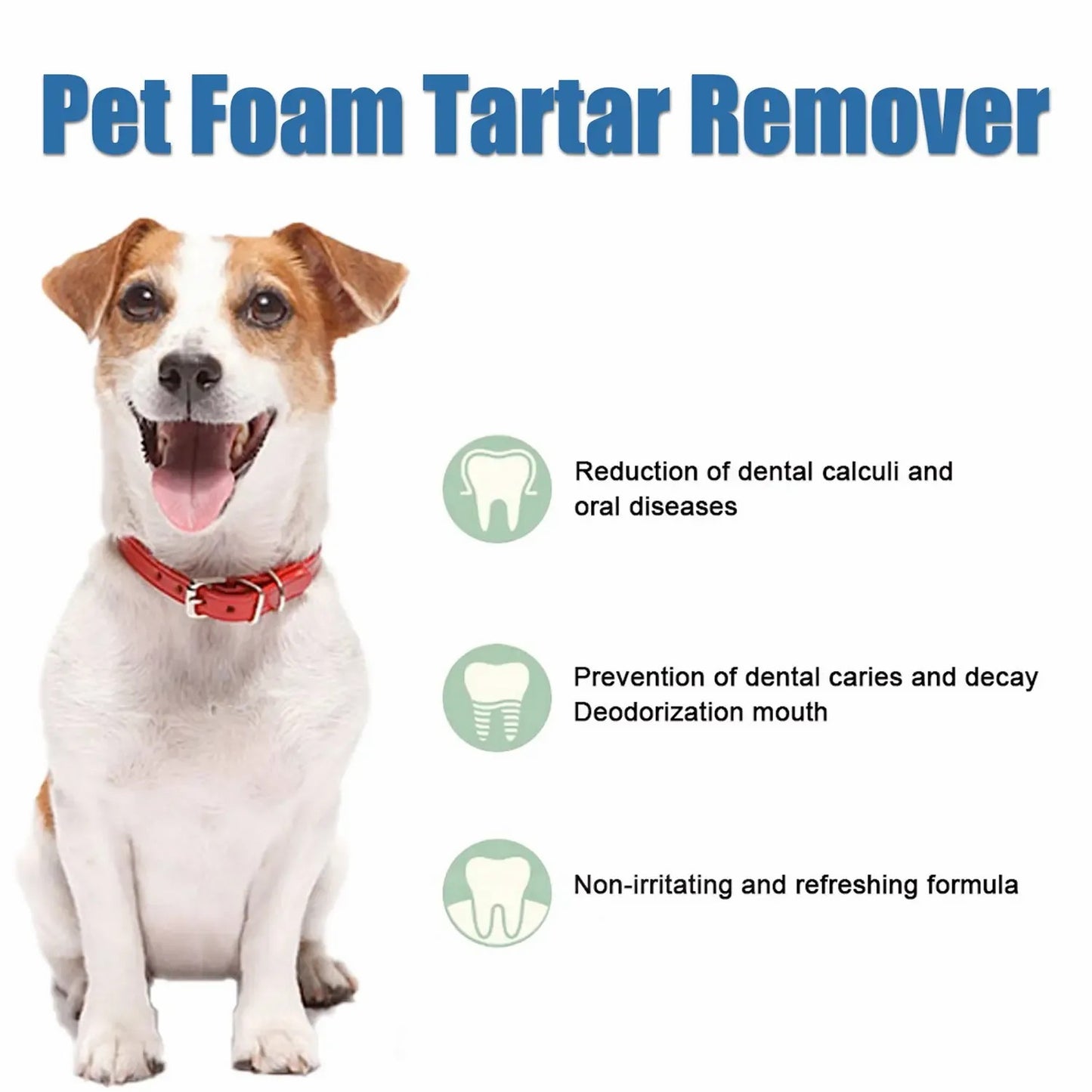 Advanced Foaming Pet Dental Spray for Tartar & Bad Breath