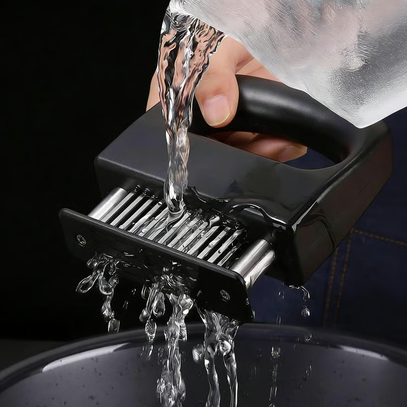 Meat Tenderizer Tool Heavy Duty 48 Stainless Steel Ultra Sharp Needle Blades