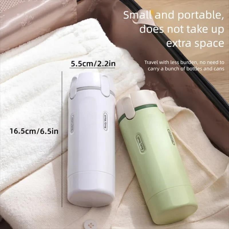 Portable 4-in-1 Travel Toiletry Bottle for Easy Packing