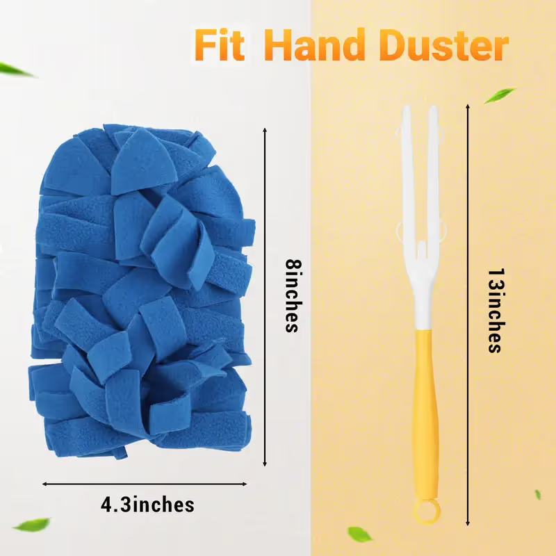 Reusable Chenille Microfiber Dust Duster for Hard-to-Reach Cleaning
