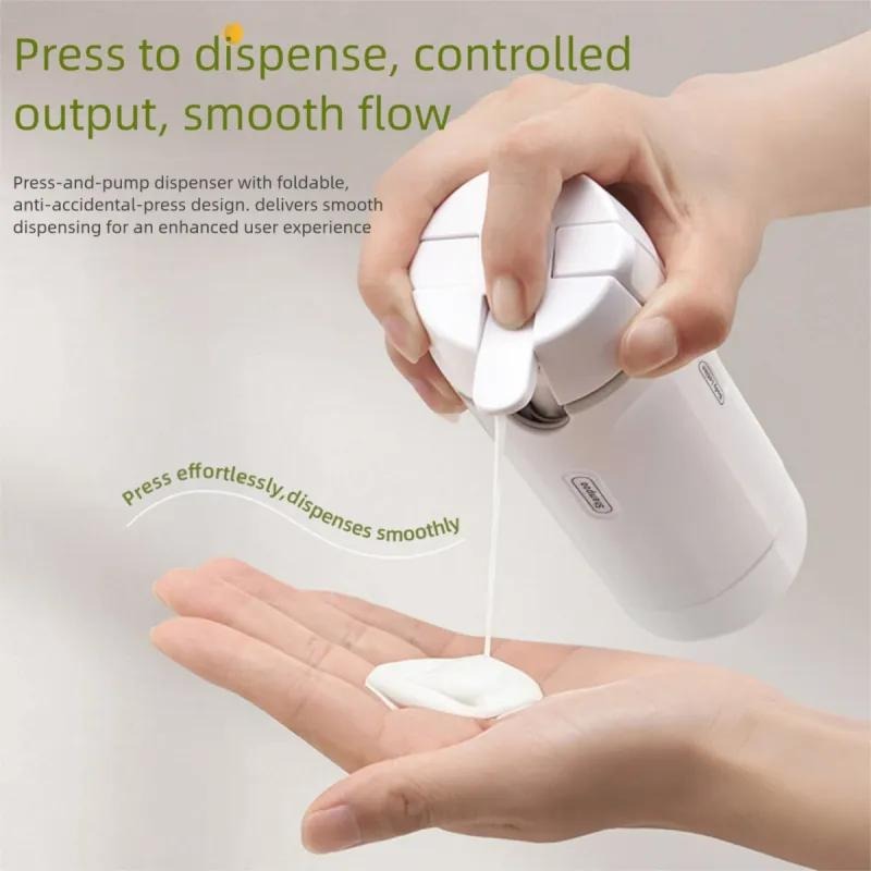 Portable 4-in-1 Travel Toiletry Bottle for Easy Packing