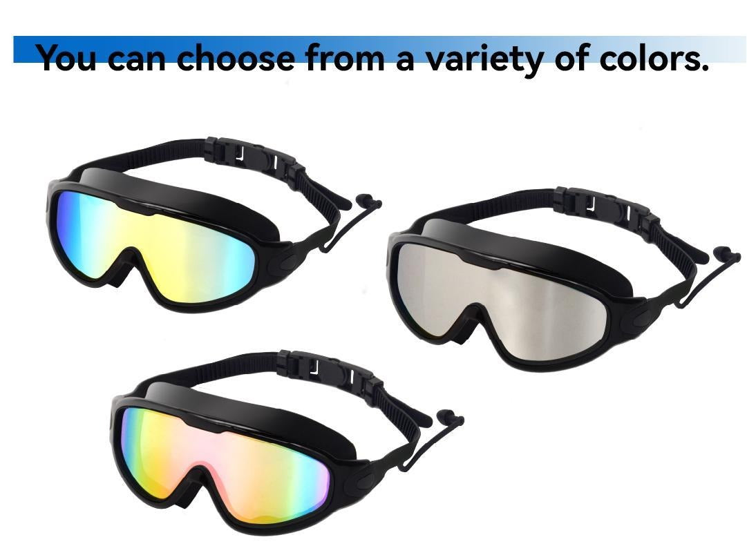 Swim Goggles-Wide View Anti-Fog & UV