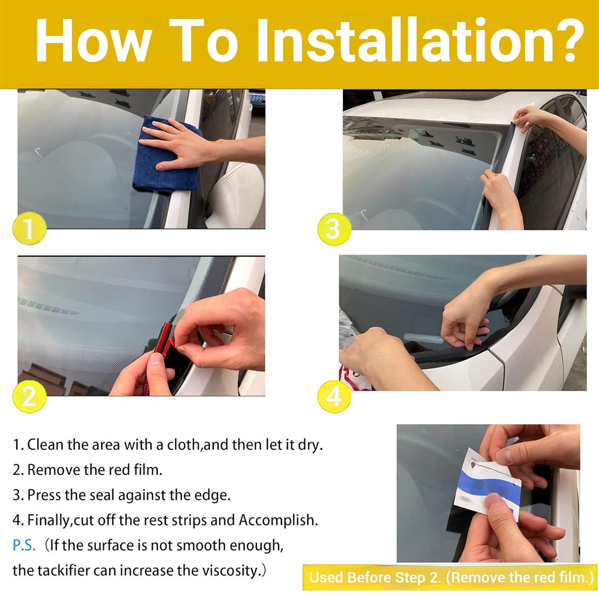 Automotive weatherstripping，Easy to Install,Water leakage prevention,