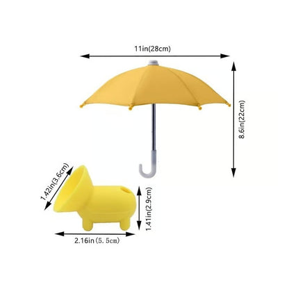 Phone Umbrella Suction Cup Stand for Sun