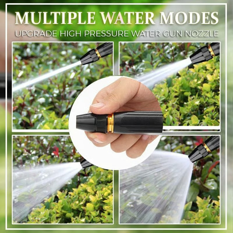 High Pressure Car Wash Kit with Nozzles & Hose