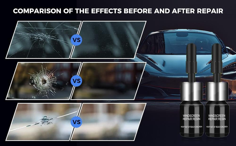 Windshield Crack Chip Repair Kit